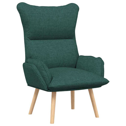 Relaxing Chair Dark green 69 x 74 x 93 cm Fabric