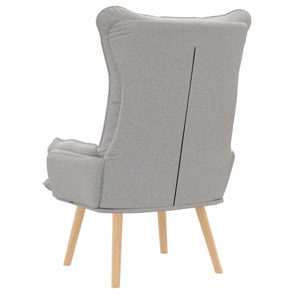 Relaxing Chair Cloud grey 69 x 74 x 93 cm Fabric