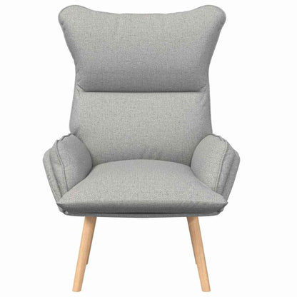 Relaxing Chair Cloud grey 69 x 74 x 93 cm Fabric
