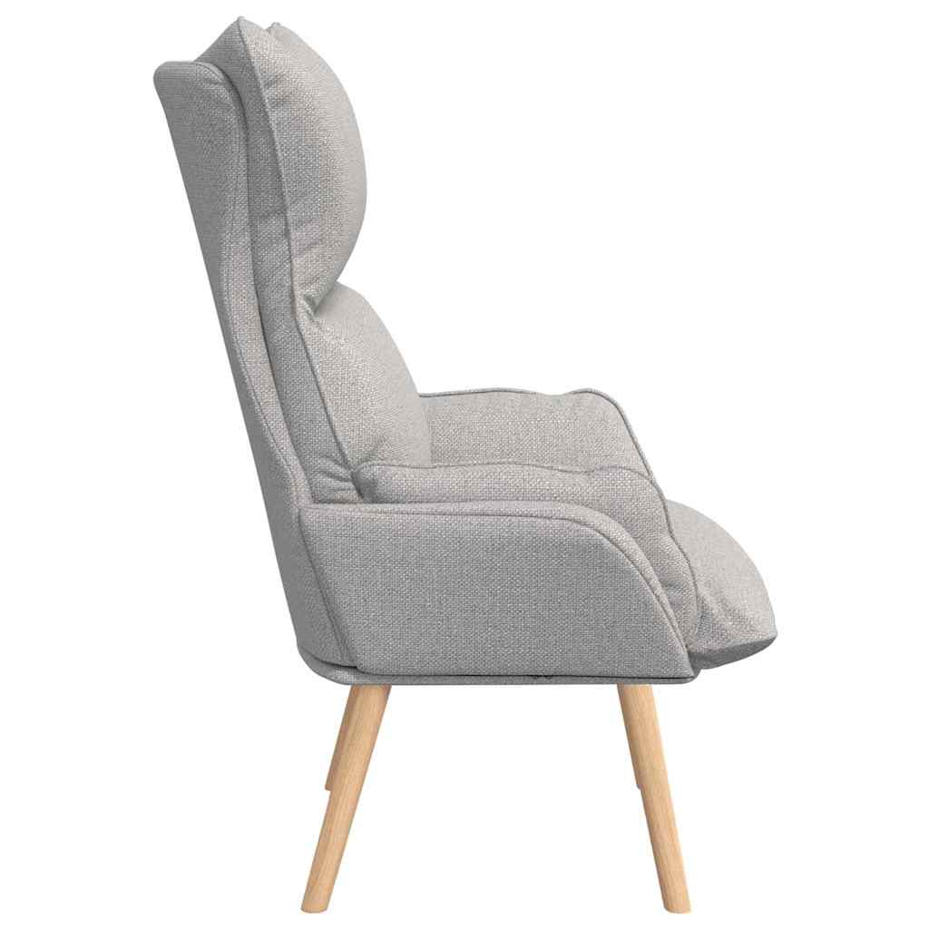 Relaxing Chair Cloud grey 69 x 74 x 93 cm Fabric