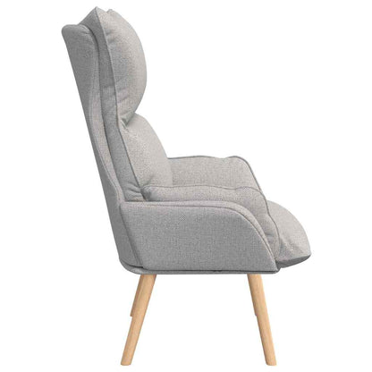 Relaxing Chair Cloud grey 69 x 74 x 93 cm Fabric