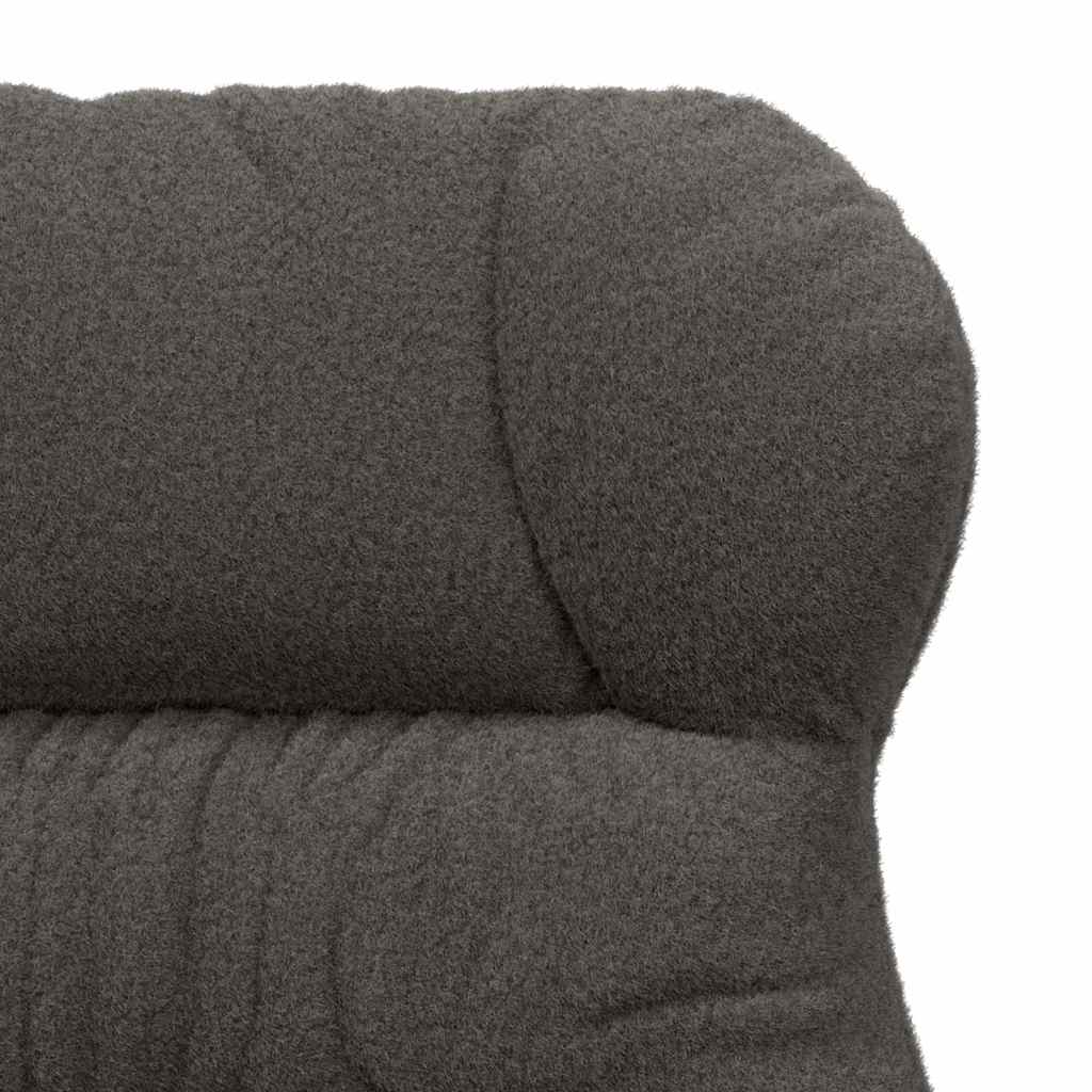 Relaxing Chair Dark grey 69 x 74 x 93 cm Fabric