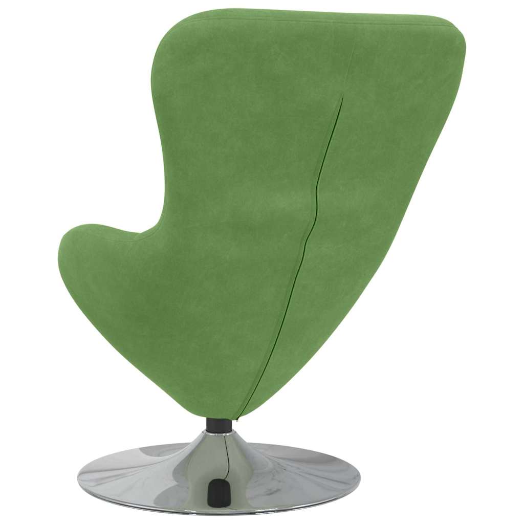 Egg Chair Light green 63 x 73 x 90 cm Velvet