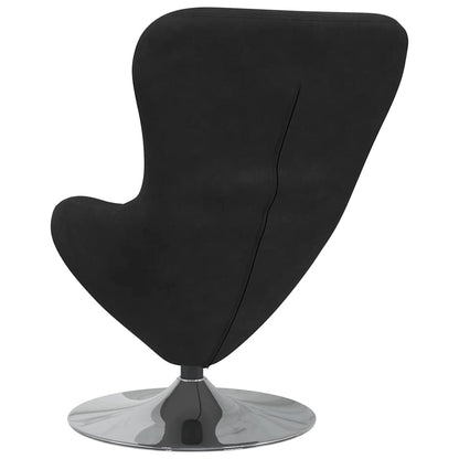 Egg Chair Black 63 x 73 x 90 cm Velvet