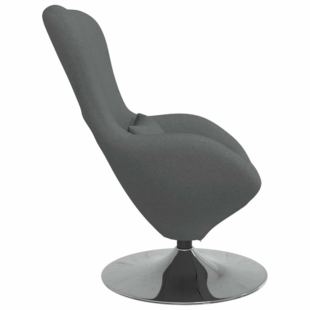 Egg Chair Dark grey 63 x 73 x 90 cm Fabric