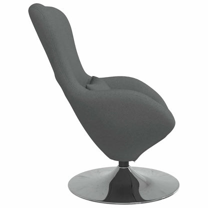 Egg Chair Dark grey 63 x 73 x 90 cm Fabric
