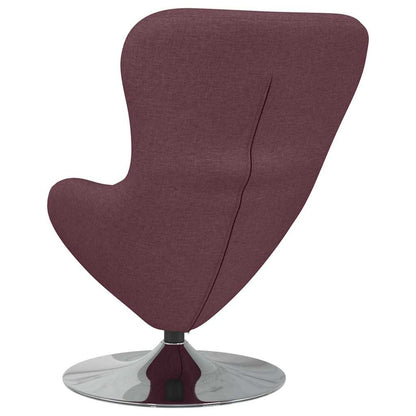 Egg Chair Purple 63 x 73 x 90 cm Fabric