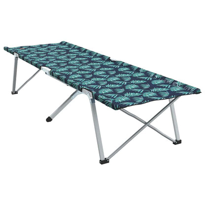 Folding Camping Bed Folding 2 pcs Forest 194 x 62.5 x 42.5 cm