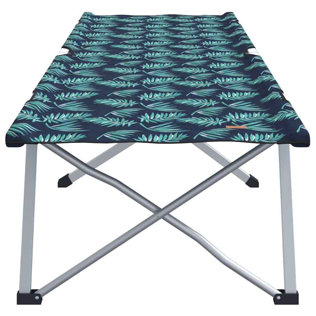 Folding Camping Bed Folding 2 pcs Forest 194 x 62.5 x 42.5 cm