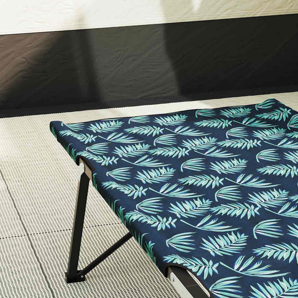 Folding Camping Bed Forest 206 x 76 x 74 cm Oxford and Steel