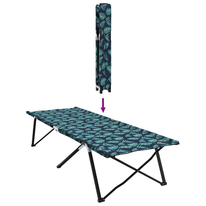 Folding Camping Bed Forest 206 x 76 x 74 cm Oxford and Steel