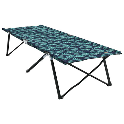 Folding Camping Bed Folding Leaf 2 pcs Forest 206 x 76 x 74 cm