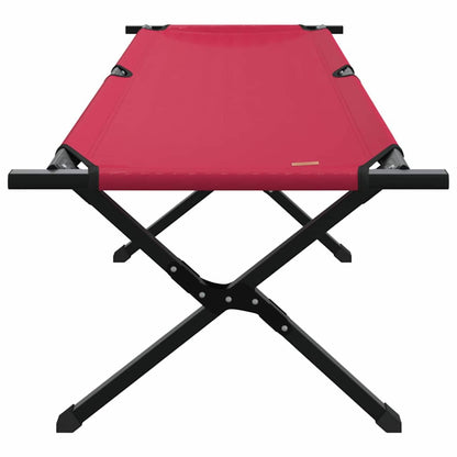 Folding Camping Bed Folding Red 193 x 69 x 45 cm Oxford fabric