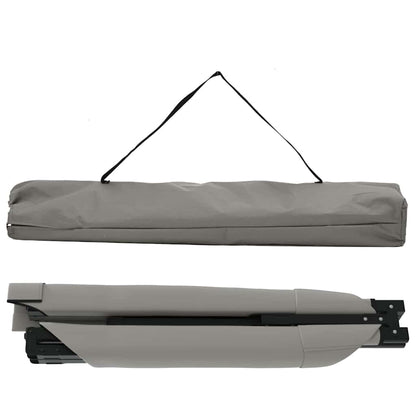 Folding Camping Bed Folding Grey 193 x 69 x 45 cm Oxford fabric