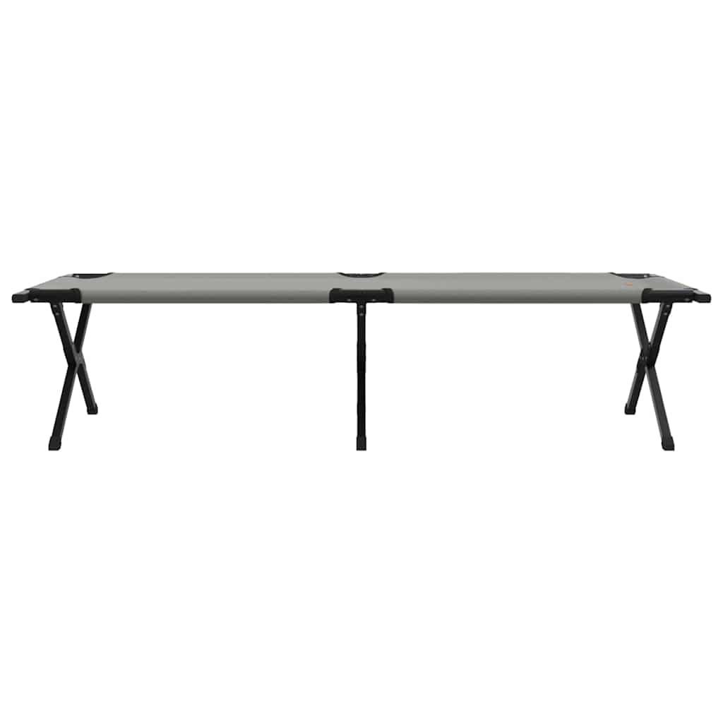 Folding Camping Bed Folding Grey 193 x 69 x 45 cm Oxford fabric