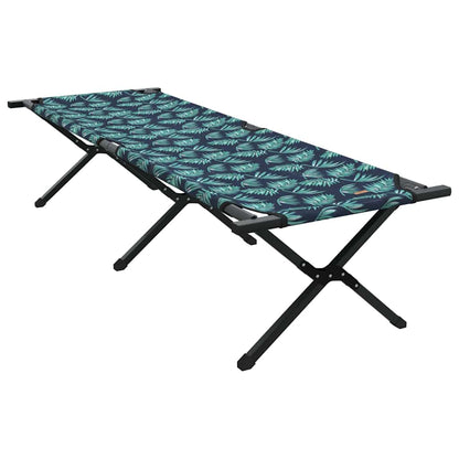 Folding Camping Bed Leaf Forest 193 x 69 x 45 cm Oxford fabric
