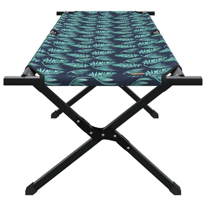 Folding Camping Bed Leaf Forest 193 x 69 x 45 cm Oxford fabric