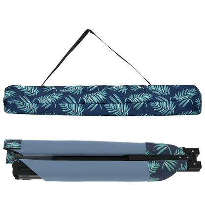 Folding Camping Bed Leaf Forest 193 x 69 x 45 cm Oxford fabric