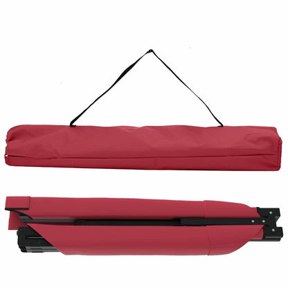 Folding Camping Bed 2 pcs Red 193 x 69 x 45 cm Oxford fabric