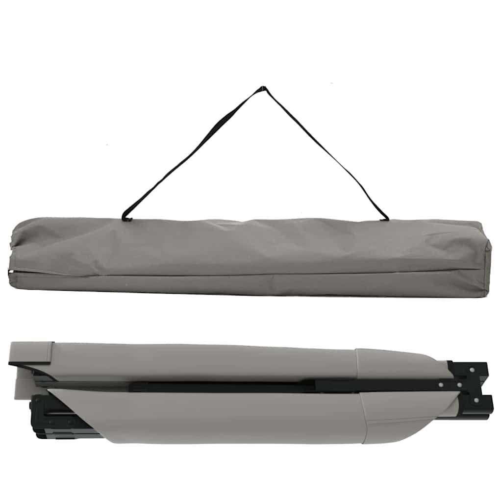 Folding Camping Bed Folding Grey 210 x 80 x 46 cm Oxford fabric
