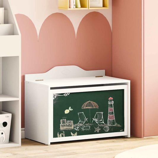 Kids Creative Storage with Storage ROROS White 73 x 40 x 55 cm