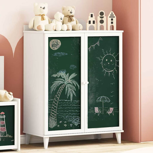 Kids Creative Storage ROROS White 80 x 40 x 110 cm