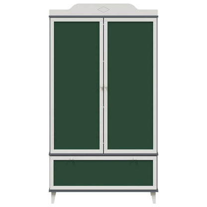 Chalkboard Wardrobe ROROS Grey and White 90 x 45 x 165 cm