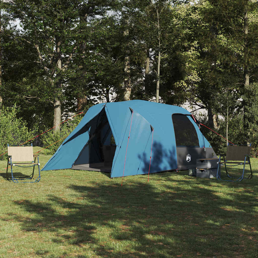 Dome Tent with Roof with Storage Blue 455 x 252 x 178 cm
