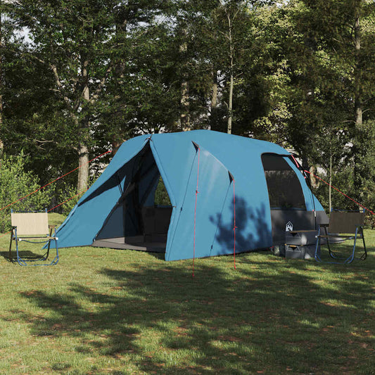 Dome Tent 6-Person with Roof Blue 500 x 314 x 206 cm