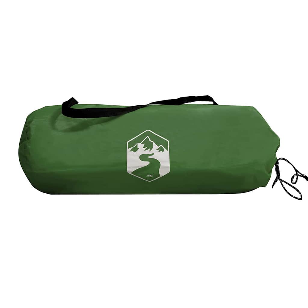 Caravan Tent 5-Person with Roof Green 410 x 275 x 245 cm