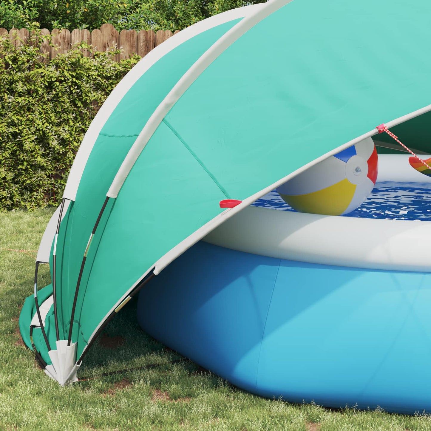 Pool Dome 430 x 430 x 210 cm 185T polyester with PU coating