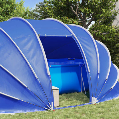 Pool Tent Dome 538 x 440 x 204 cm Azure Blue