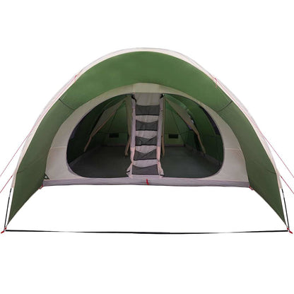 Tunnel Tent 8-Person with Roof Green 710 x 460 x 245 cm