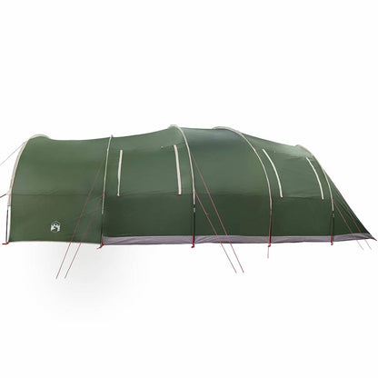 Tunnel Tent 8-Person with Roof Green 710 x 460 x 245 cm