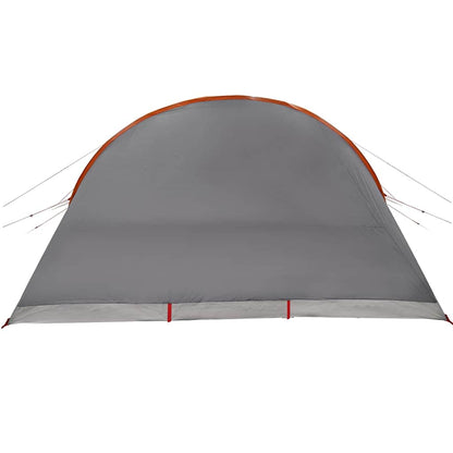 Tunnel Tent 8-Person Grey and Orange 710 x 460 x 245 cm