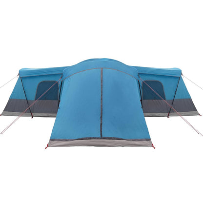 Tent 16-Person with Roof with Storage Blue 680 x 510 x 210 cm