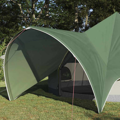 Teepee Tent 5-Person Green and Grey 415 x 415 x 247 cm
