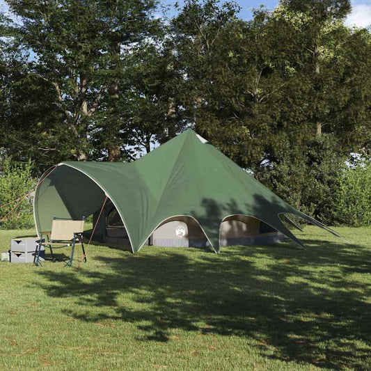 Teepee Tent 5-Person 5-Person Green and Grey