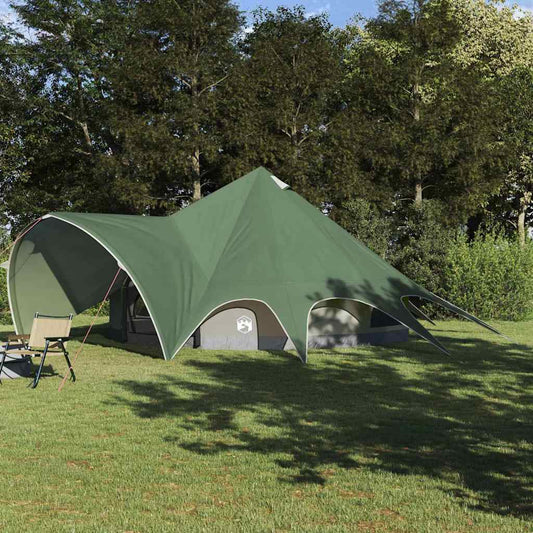 Teepee Tent 9-Person 9-Person Green and Grey