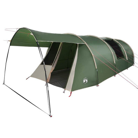 Tunnel Tent 4-Person 4-Person Green and White