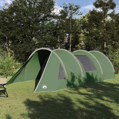 Tunnel Tent 4-Person Green and White 778 x 356 x 210 cm