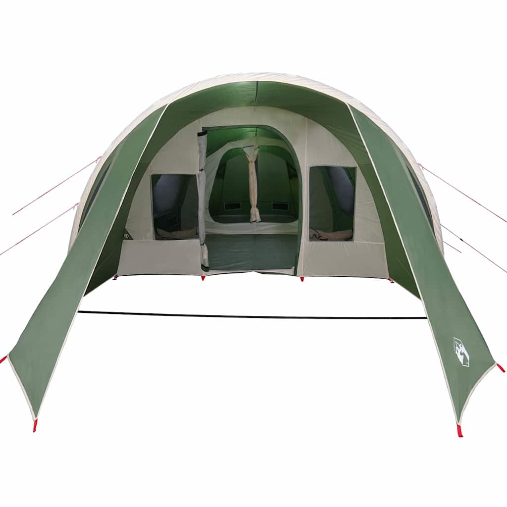 Tunnel Tent 4-Person Green and White 778 x 356 x 210 cm