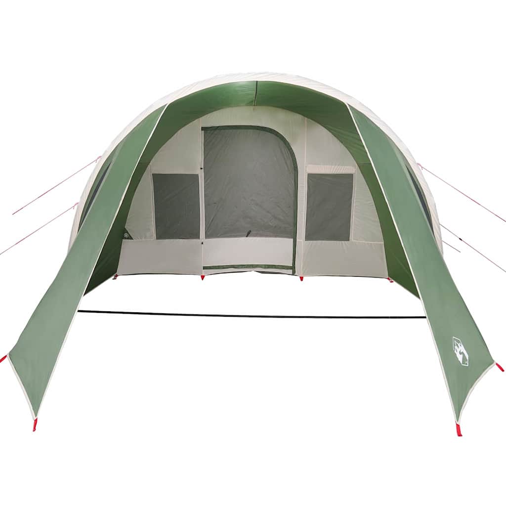 Tunnel Tent 4-Person Green and White 778 x 356 x 210 cm
