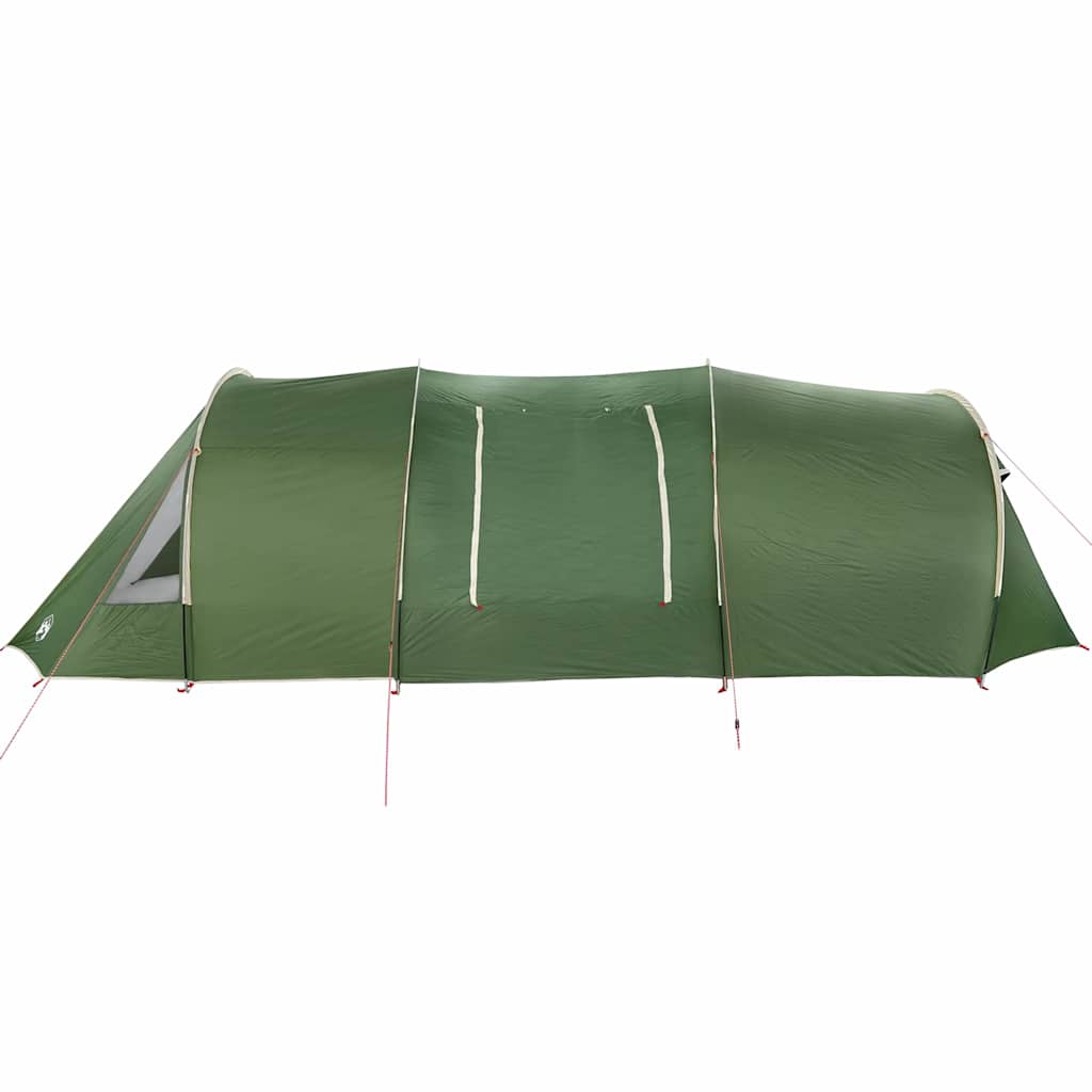 Tunnel Tent 4-Person Green and White 778 x 356 x 210 cm
