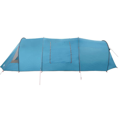Tunnel Tent 4-Person with Roof Blue and Grey 778 x 356 x 210 cm