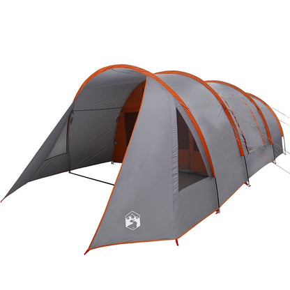 Tunnel Tent 4-Person Grey and Orange 778 x 356 x 210 cm