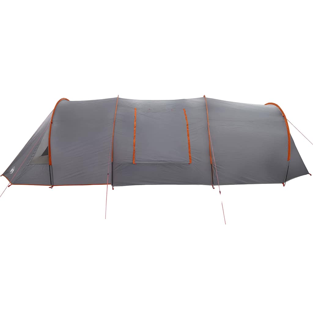 Tunnel Tent 4-Person Grey and Orange 778 x 356 x 210 cm