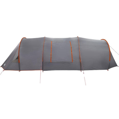 Tunnel Tent 4-Person Grey and Orange 778 x 356 x 210 cm