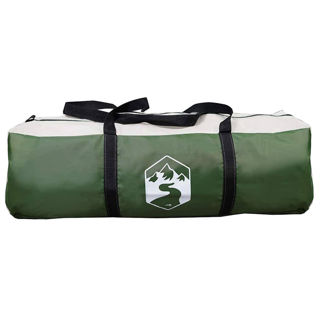 Tunnel Tent 5-Person Green and White 805 x 405 x 211 cm