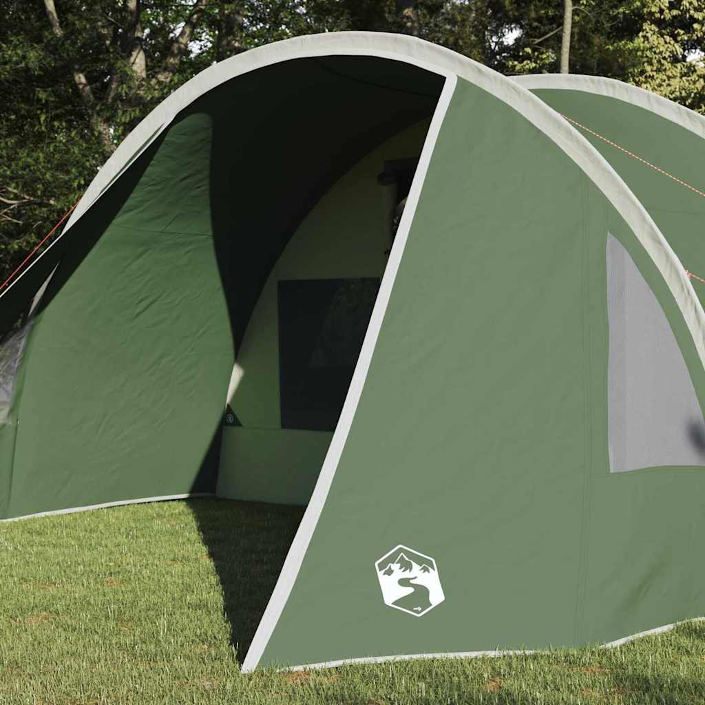 Tunnel Tent 5-Person Green and White 805 x 405 x 211 cm